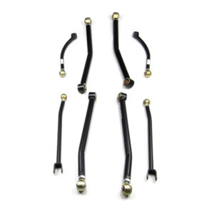 8 tirants longs +3"-6" (7,5-15cm) réglables à rotules - JK