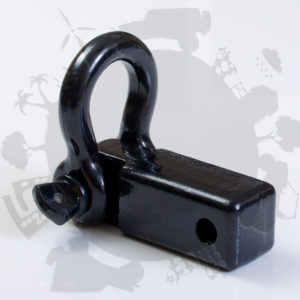 Support manille attelage US Noir