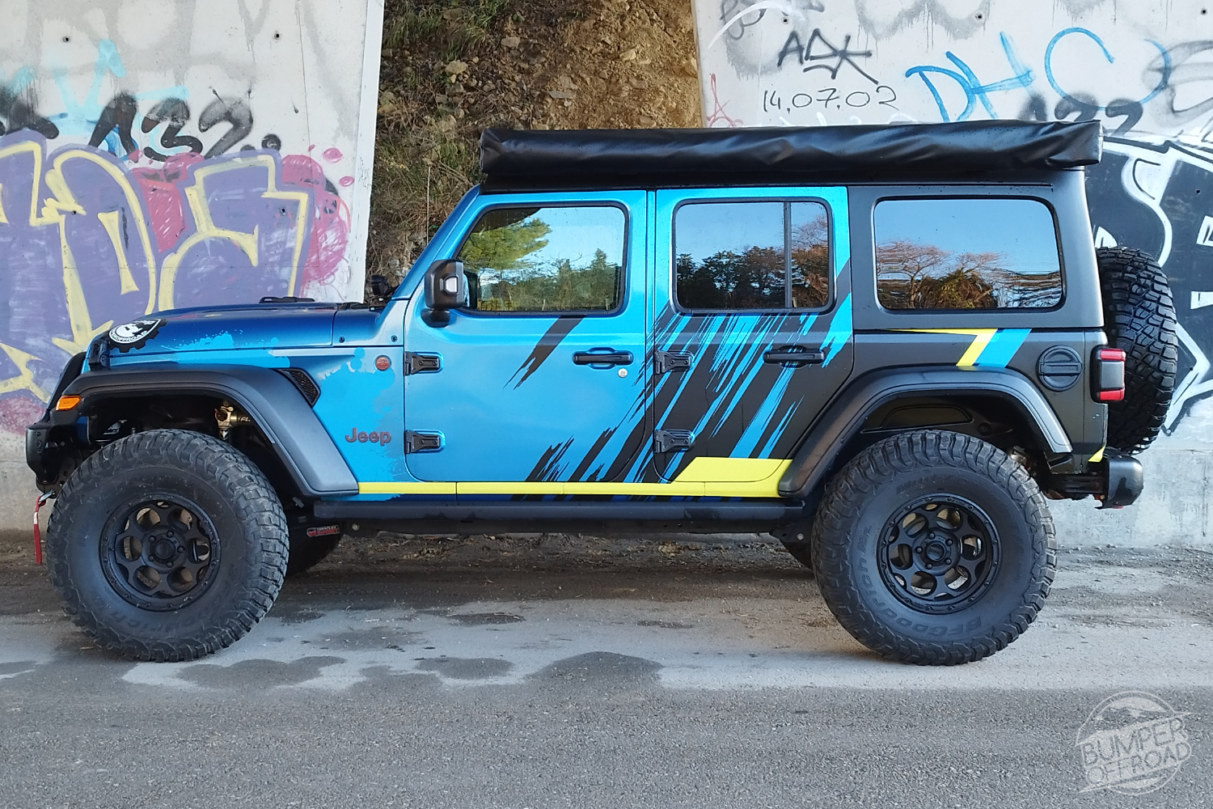 Vendu – Jeep Wrangler JL Unlimited Rubicon 2.0L Blue Project