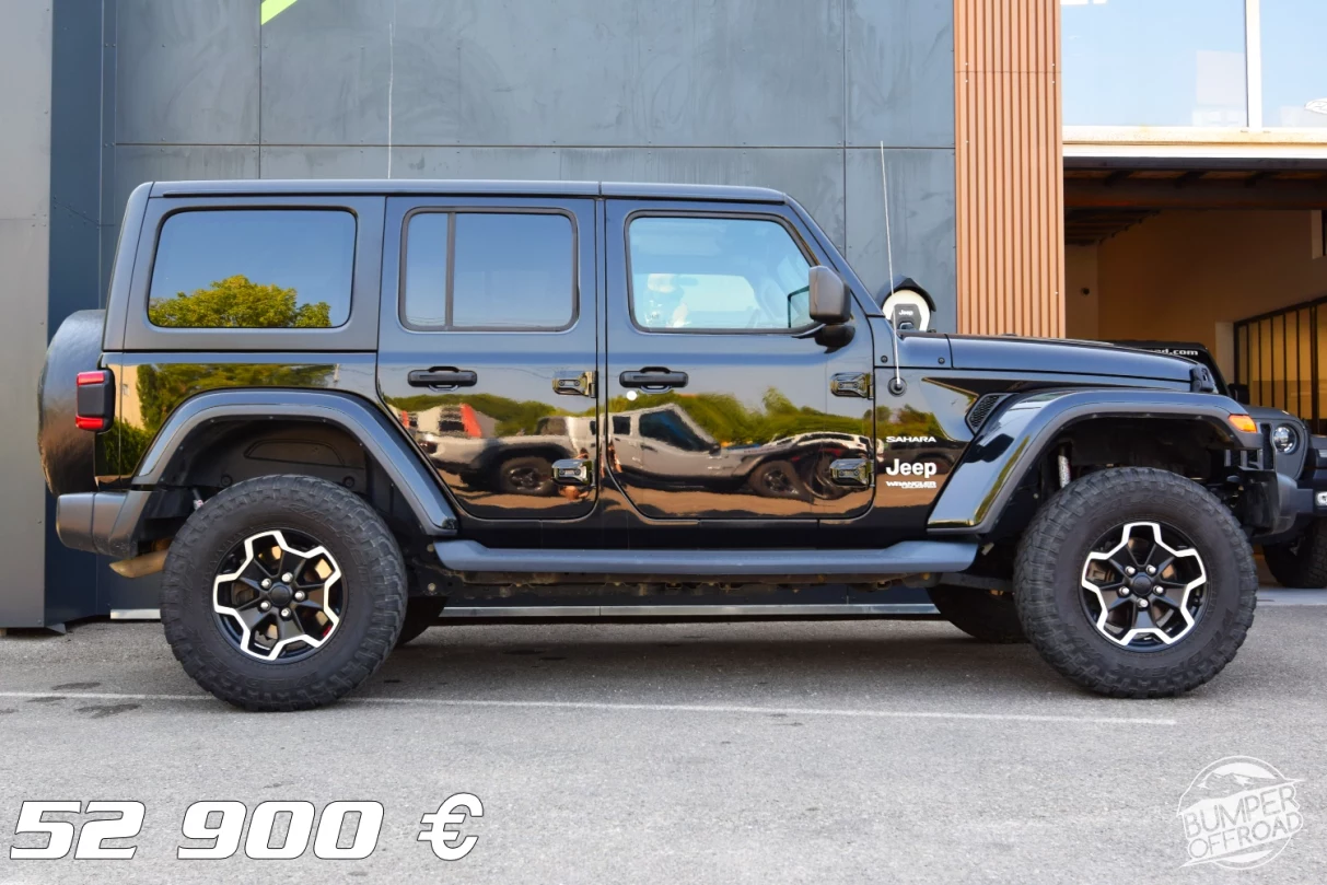 Jeep Wrangler Sahara JLU 3,6L E85 Black