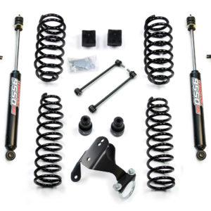 Jeep JK 2 Door 2.5 Inch Lift Kit w/ 9550 VSS Shocks 07-18 Wrangler JK TeraFlex