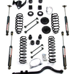 Kit de réhausse +10cm - sans tirants - JK 4portes - Teraflex Europe - Provenance USA