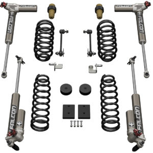 Jeep JKU 4 Door 1.5 Inch Sport ST1 Suspension System w/ Falcon 3.3 Shocks 07-18 Wrangler JKU TeraFlex