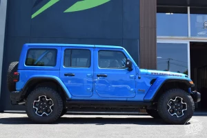 Vendu – Jeep Wrangler JLU Rubicon Hydro Blue 2.0 Turbo