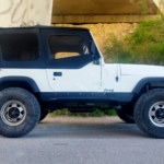 Vendu - Jeep Wrangler YJ 4.0 HO Blanche