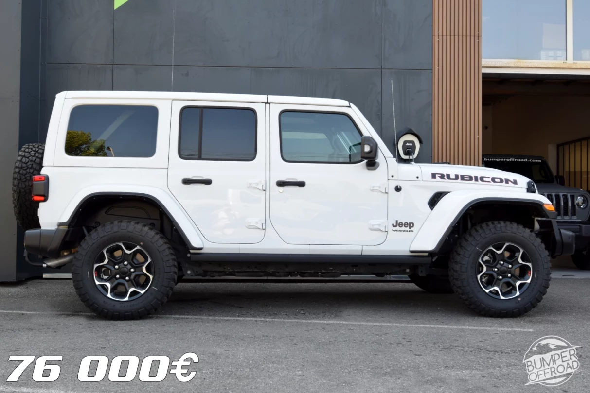 Jeep Wrangler JLU Rubicon 2,0L Blanche