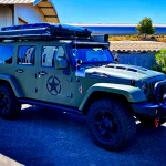 Vendu - Jeep Wrangler JKU Matt Kaki 2.8L CRD