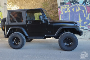 Jeep Wrangler TJ 4.0 Litres Black Satin