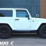 Jeep Wrangler JK Sahara 3.6L V6 Blanche