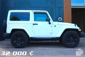 Jeep Wrangler JK Sahara 3.6L V6 Blanche