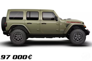 JEEP WRANGLER JLU RUBICON RECON 3,6L 41′