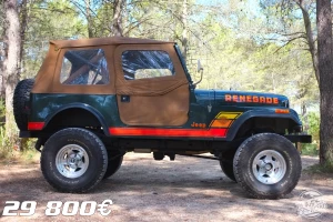 Magnifique Jeep CJ7 Renegade V8 5,7l Chevrolet