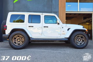Jeep Wrangler Overland 2.0L 272ch – Blanche, 1ère main