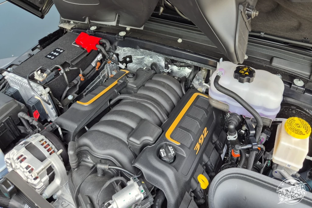 Jeep Wrangler Moab 392 Black 2026 - bloc moteur V8 392